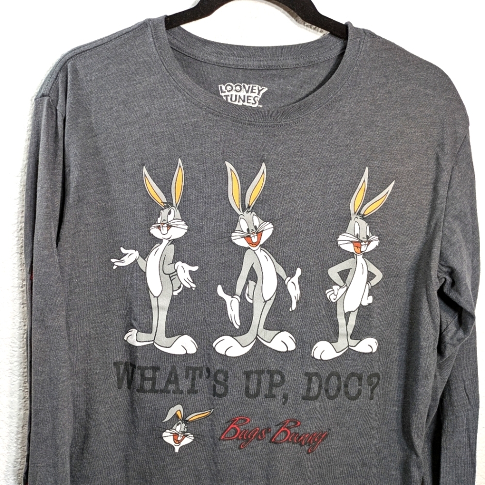 Looney Tunes Bugs Bunny Gray Sweatshirt